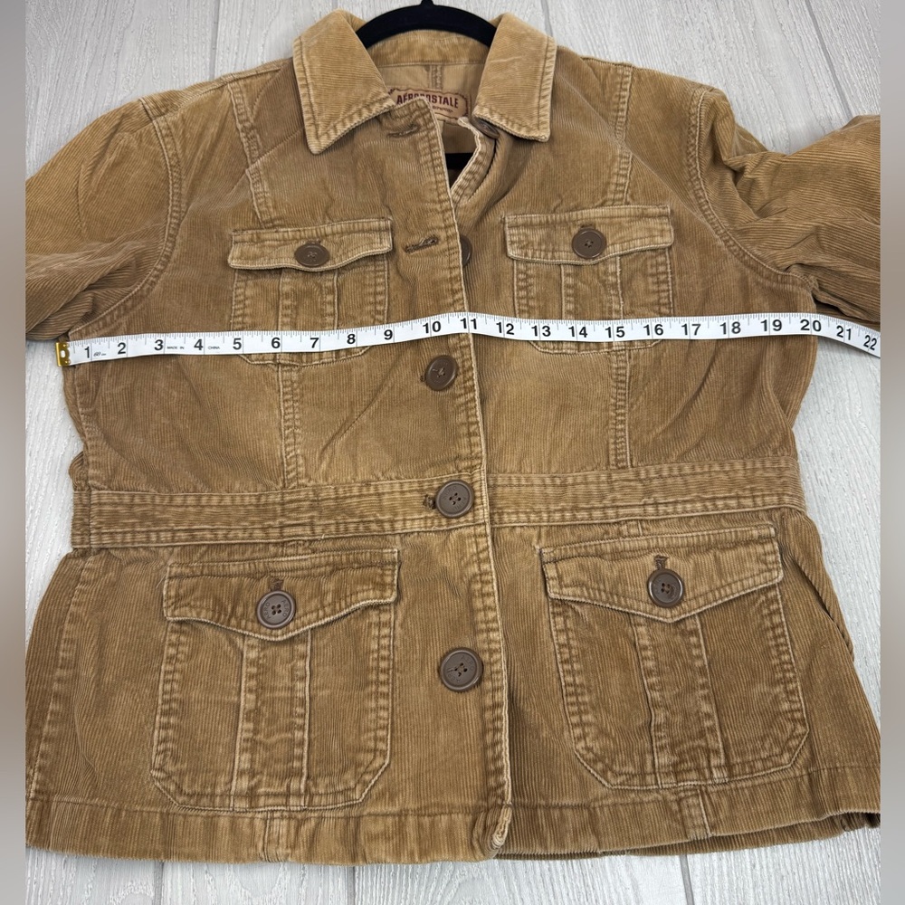 L Aeropostale Brown Corduroy Jacket, Vintage - Picture 5 of 6